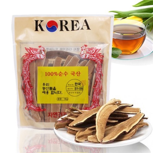 [HCM]Nấm Linh Chị Thái Lát Hàn Quốc - 500g