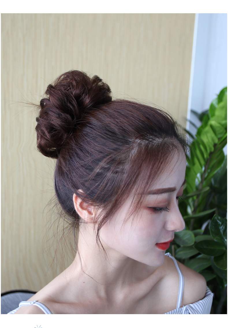 [HCM]TÓC GIẢ CỘT BÚI XOĂN HÀN QUỐC