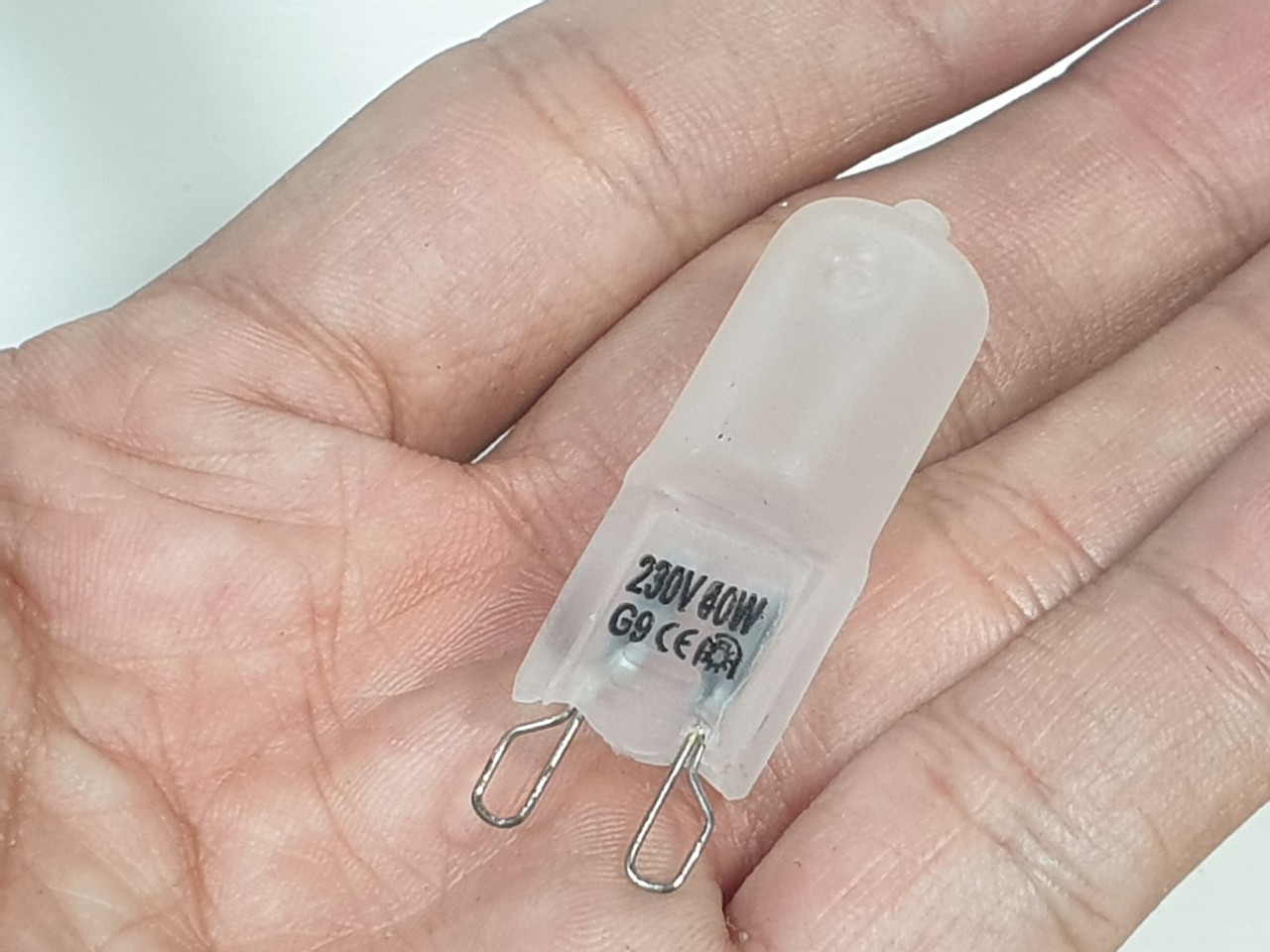 Bóng đèn dây tóc Halogen G9 (đuôi tôm) 220V 40W ánh sáng vàng