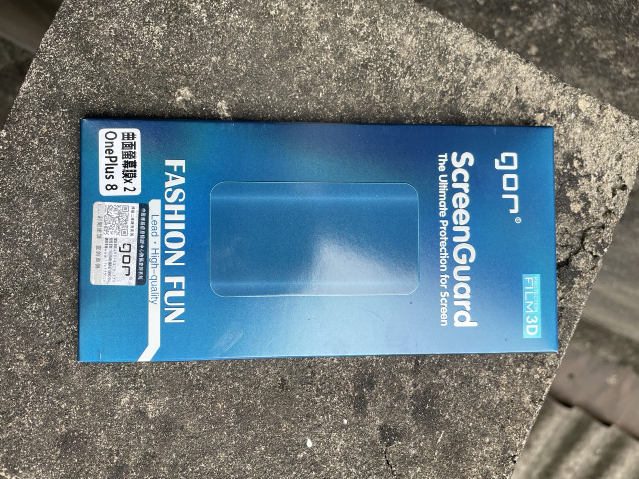 Bộ 2 miếng dán dẻo 3D Gor cho Oneplus 8  (2 Miếng Mặt Trước)