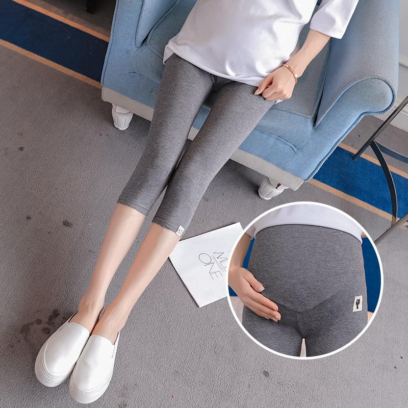 Quần legging nữ lửng thời trang thon gọn dành cho bà bầu