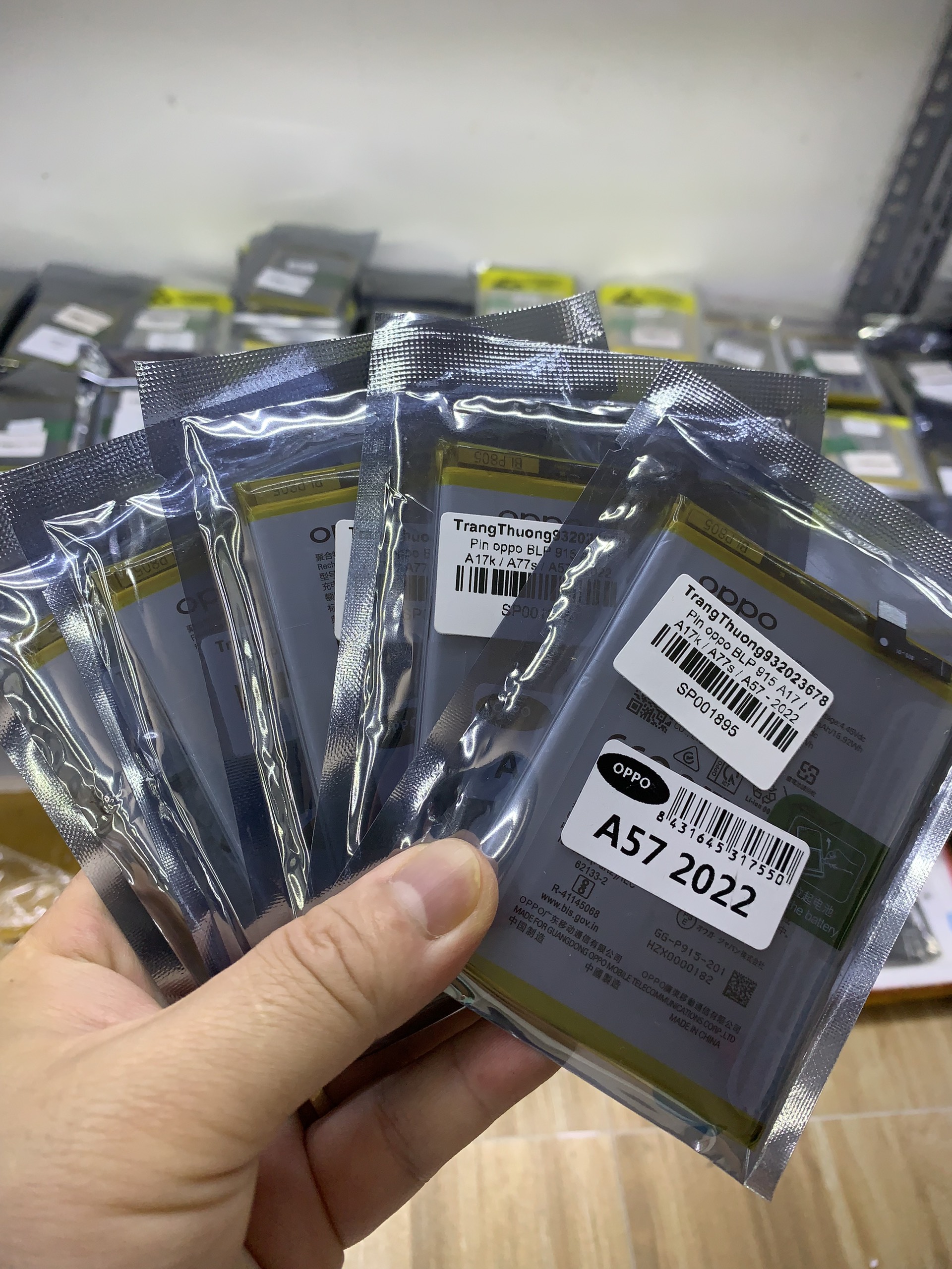 Pin zin oppo BLP 915 A17 / A17k - 2022