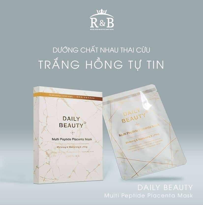 Mặt Nạ Nhau Thai Cừu Multi Peptide Placenta Mask