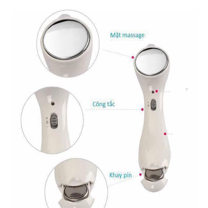 Máy massage mặt bằng ion DS-039, máy đẩy tinh chất