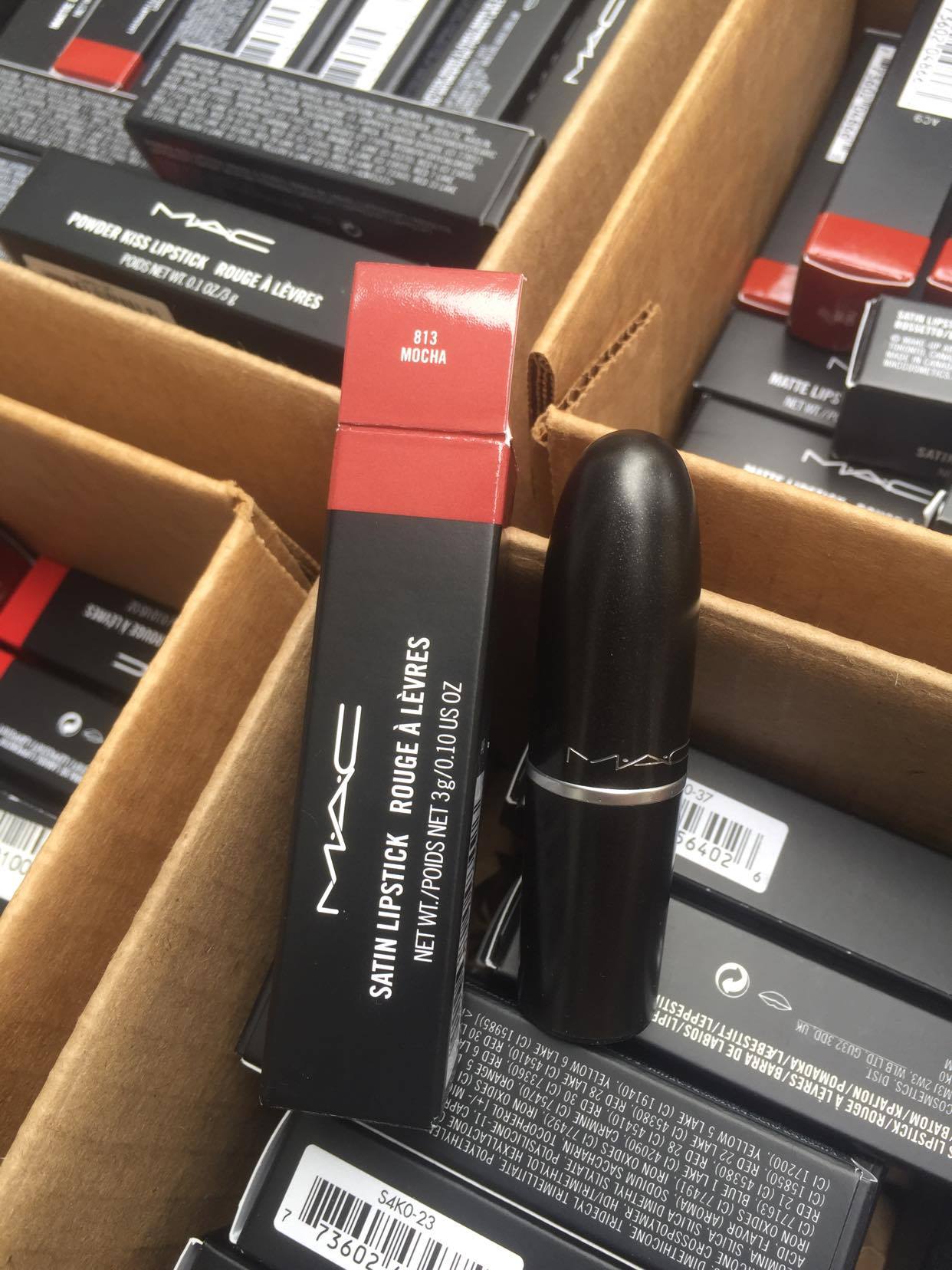[HCM]Son Mac Mocha 813 màu cam đất