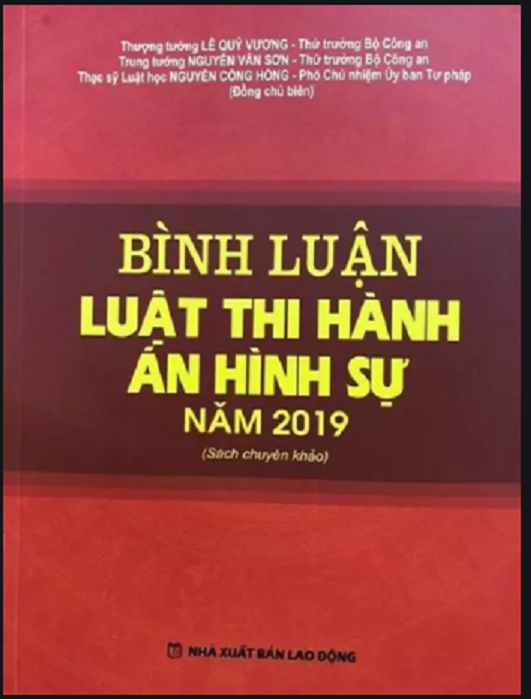 Bình Luận Luật Thi Hành Án Hình Sự