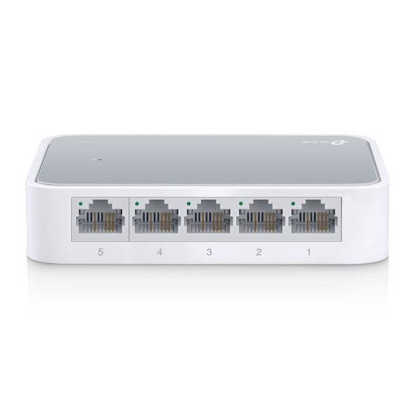 Switch chia mạng 5 PORT TP-LINK TL-SF1005D Trắng Chính Hãng