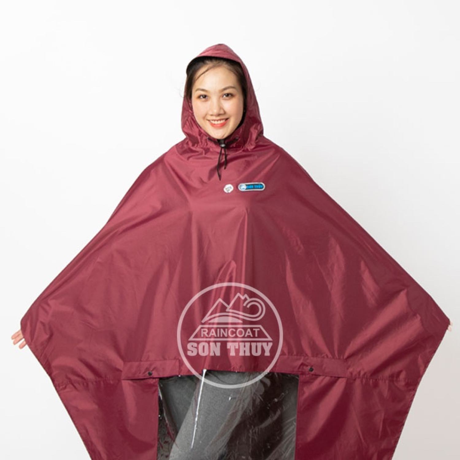 Áo mưa choàng Sơn Thủy K8- áo mưa vải dù siêu nhẹ, chống rách