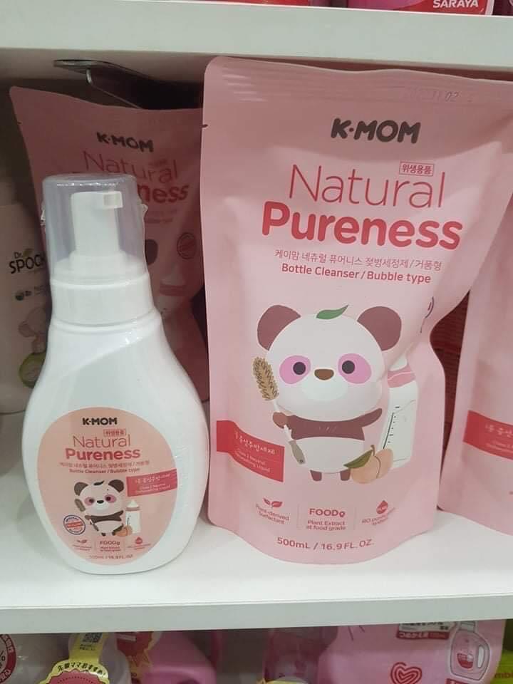 Nước RỬA BÌNH và rau quả hữu cơ K-MOM Hàn Quốc