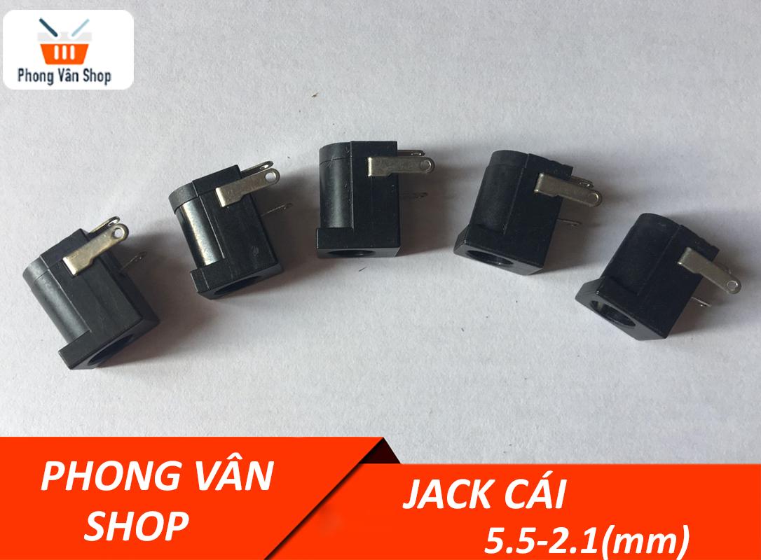 10 JACK nguồn tròn CÁI 5.5-2.1mm