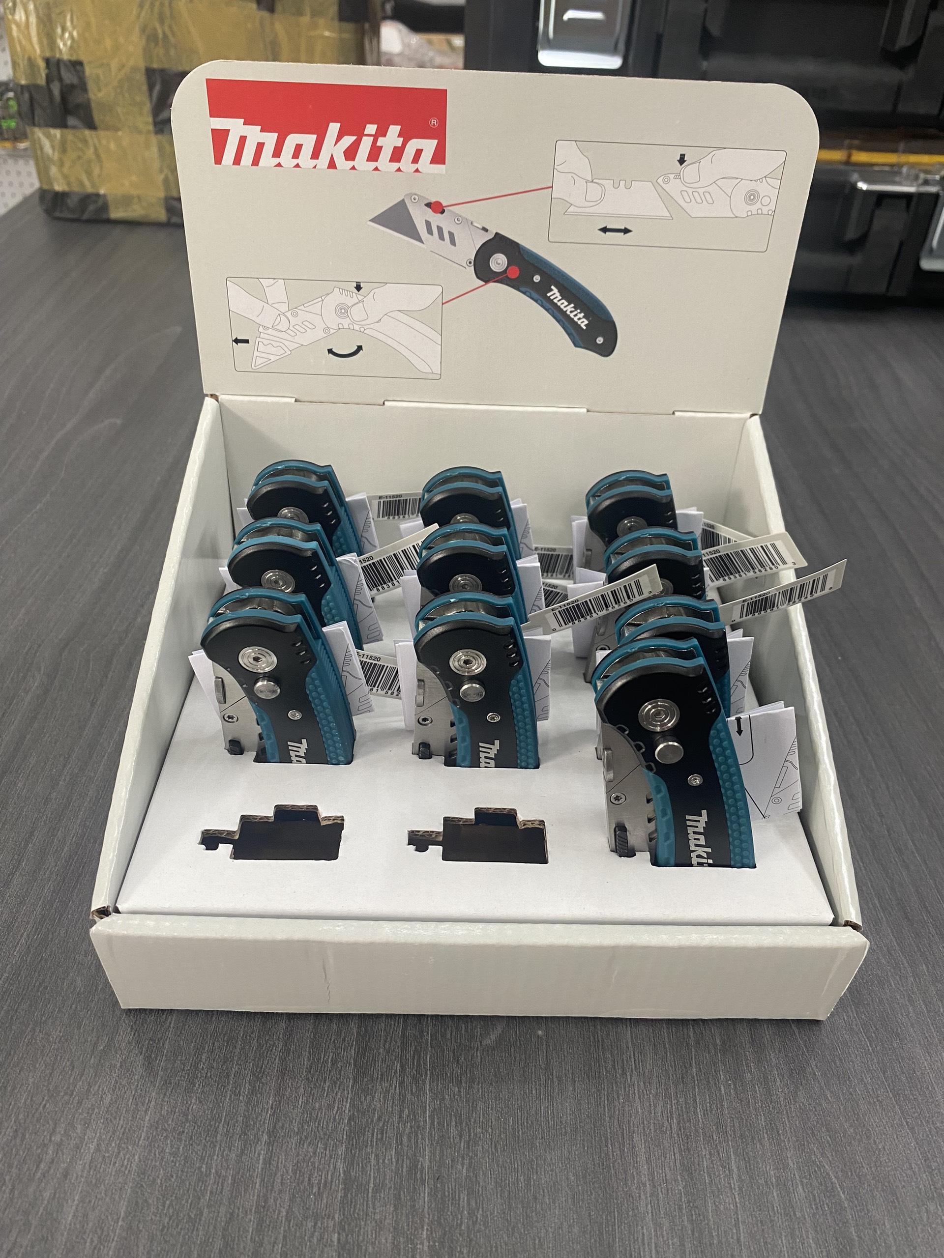 Dao rọc cáp gấp gọn Makita E-11520