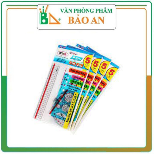 Bộ 5 thước dẻo màu trắng WinQ T160