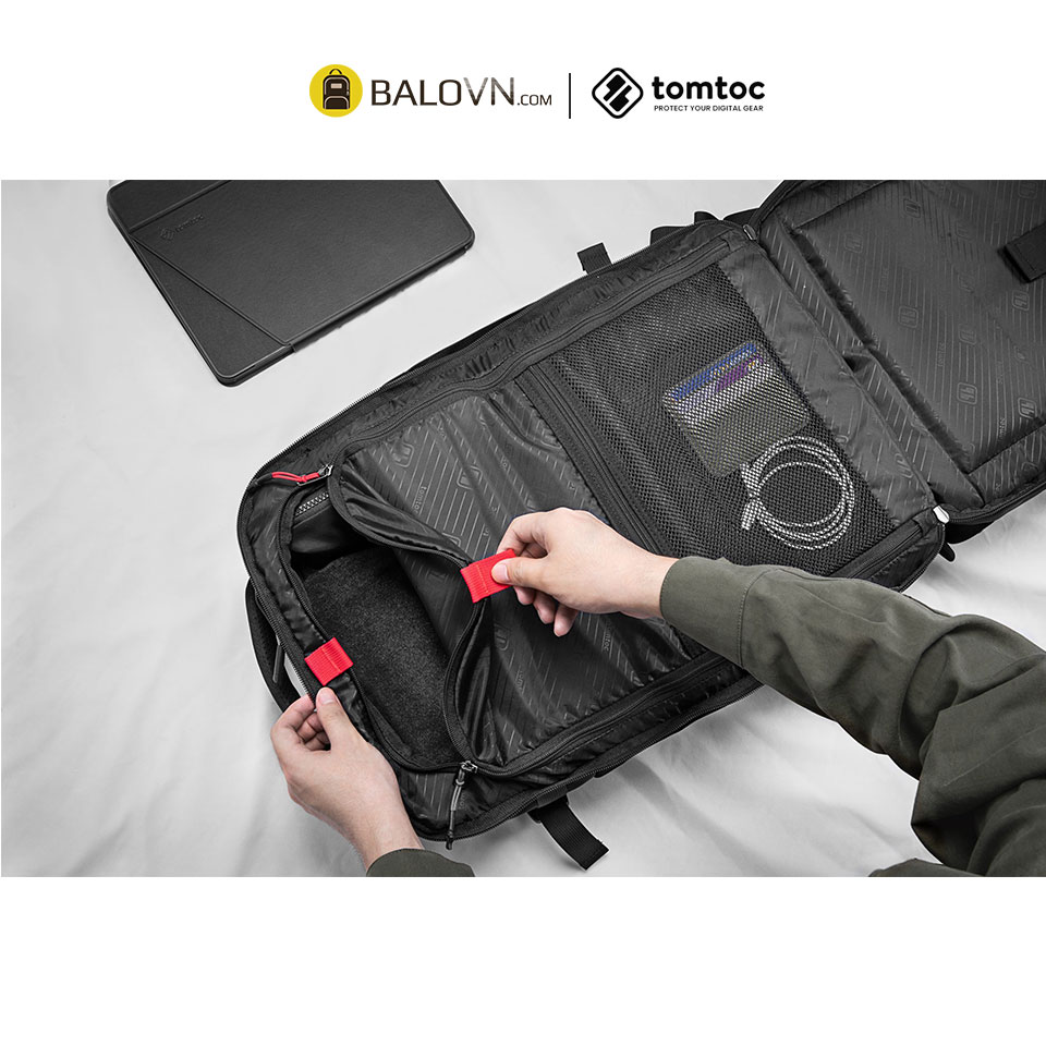 Balo Tomtoc A82-F01D Travel Backpack 40L