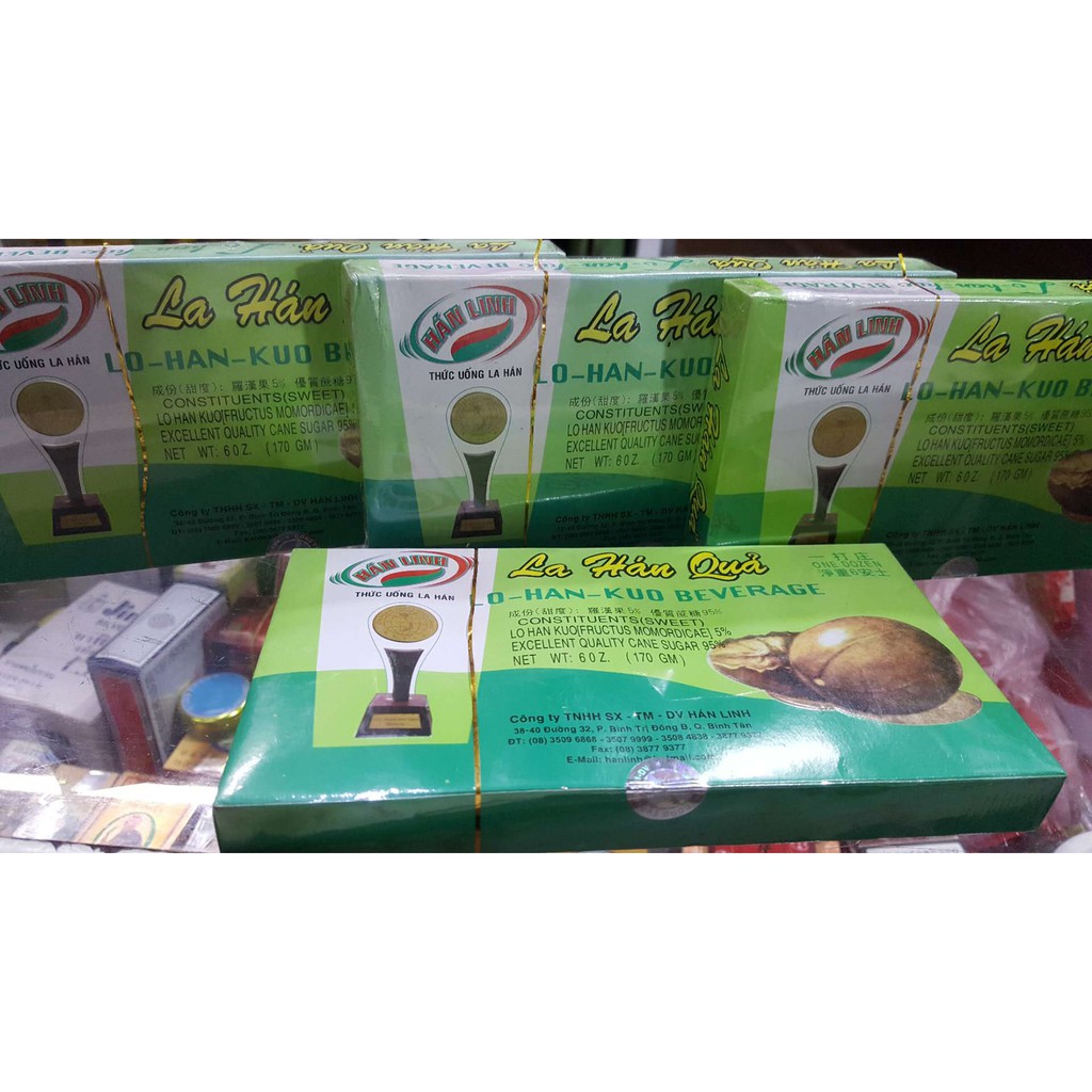 La Hán Quả Hòa Tan Hán Linh 170G