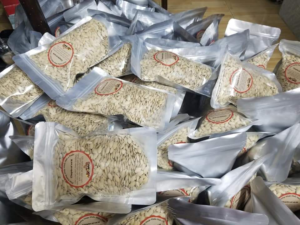 Combo 1kg hạt bí Hùng ký Loại ngon