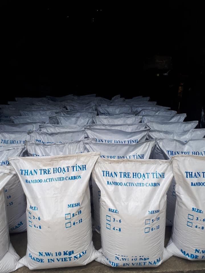 THAN TRE HOẠT TÍNH LỌC NƯỚC (BAO 10KG)