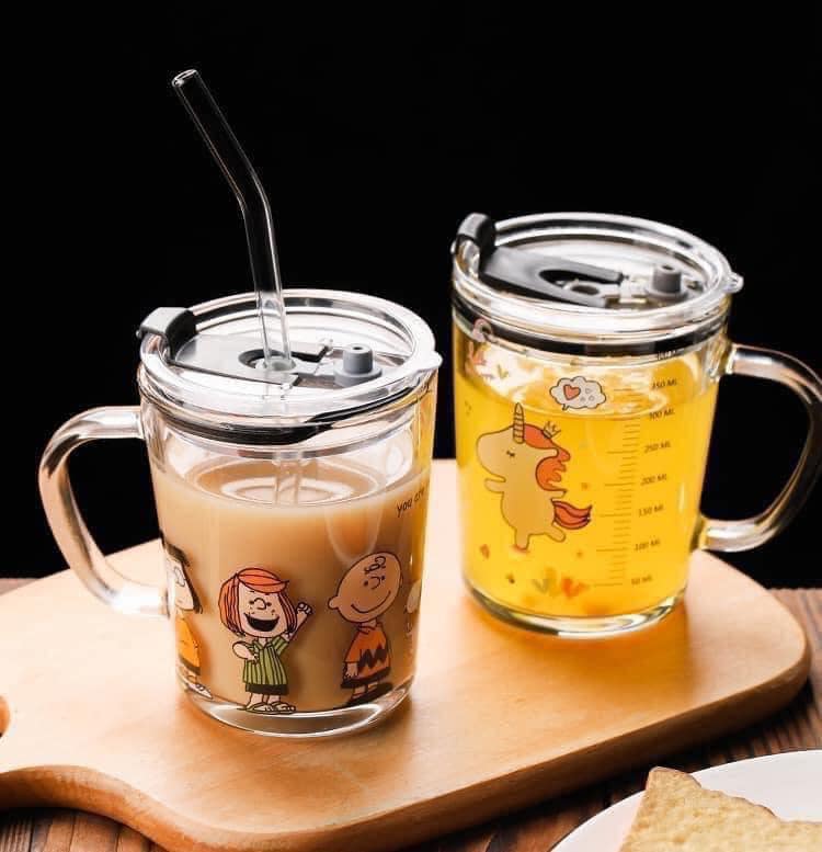 CỐC THỦY TINH YS CÓ CHIA VẠCH 400ML