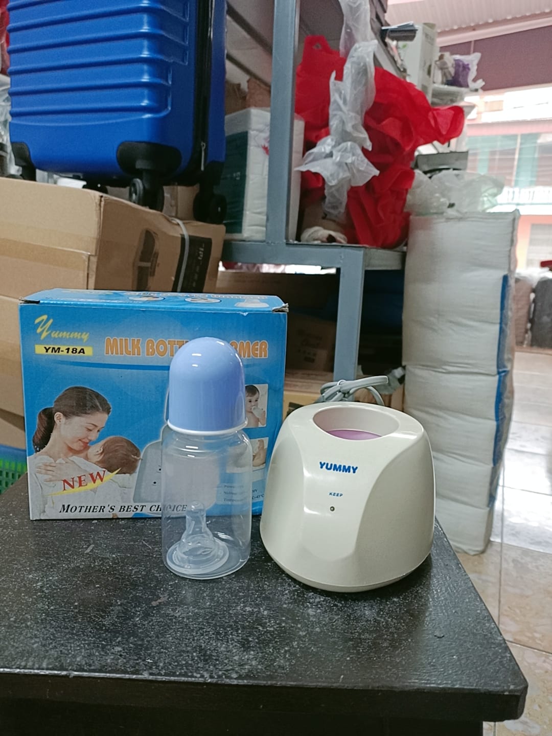 Máy ủ sữa cho bé - Máy Hâm Và Tiệt Trùng Sữa Đa Năng [TẶNG KÈM BÌNH SỮA]