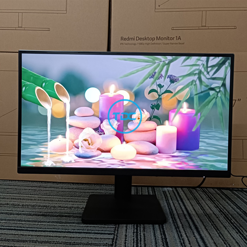 Màn hình máy tính xiaomi redmi desktop monitor 1a 23.8" độ phân giải 1920x1080, 75hz, cổng kết nối vga,hdmi, màn hình 24 inch tràn viền - bảo hành 24 tháng