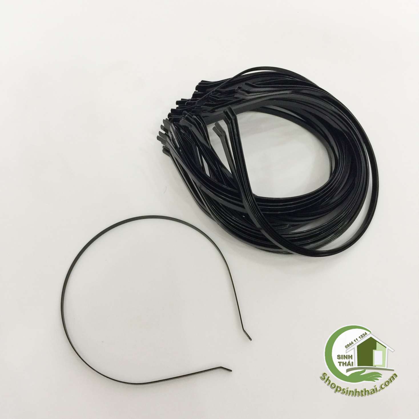[HCM]Bờm cài tóc bằng kẽm màu đen