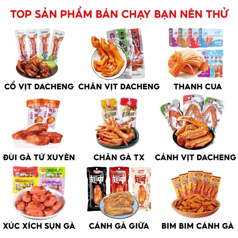 Set Ăn Vặt Trung 1kg - Ăn Vặt 492