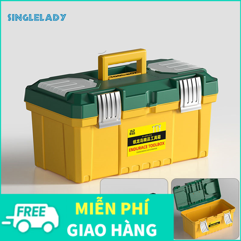 SINGLELADY [Miễn Phí Vận Chuyển]Đảo đa chức năng lưu trữ hộ gia đình hộp công cụ, nhỏ doanh thu lớn hộp, hộp nhựa di động, Hộp dụng cụ cho xe hơi