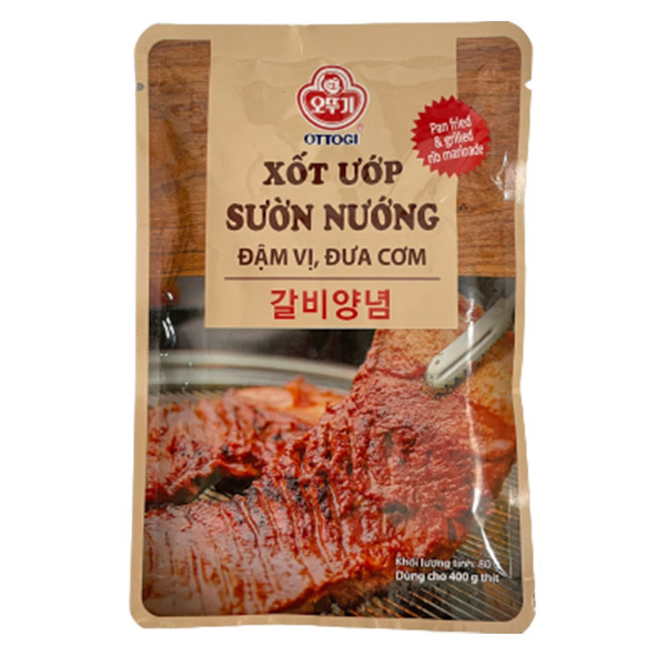 Xốt Ướp Sườn Nướng Ottogi 80gr - Giao Siêu Tốc HCM