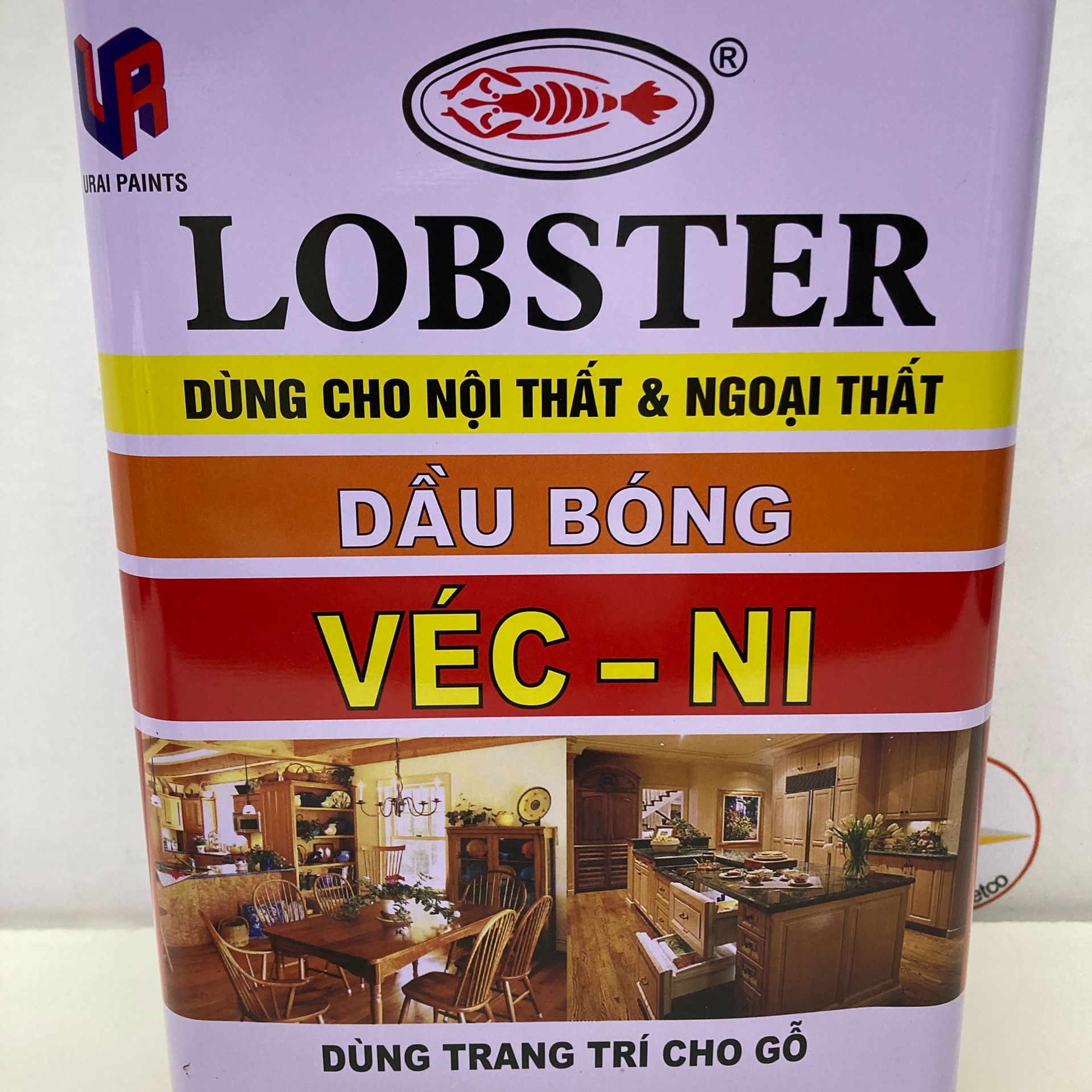 Véc Ni Lobster, Wood Surface Protective Varnish 3.5L