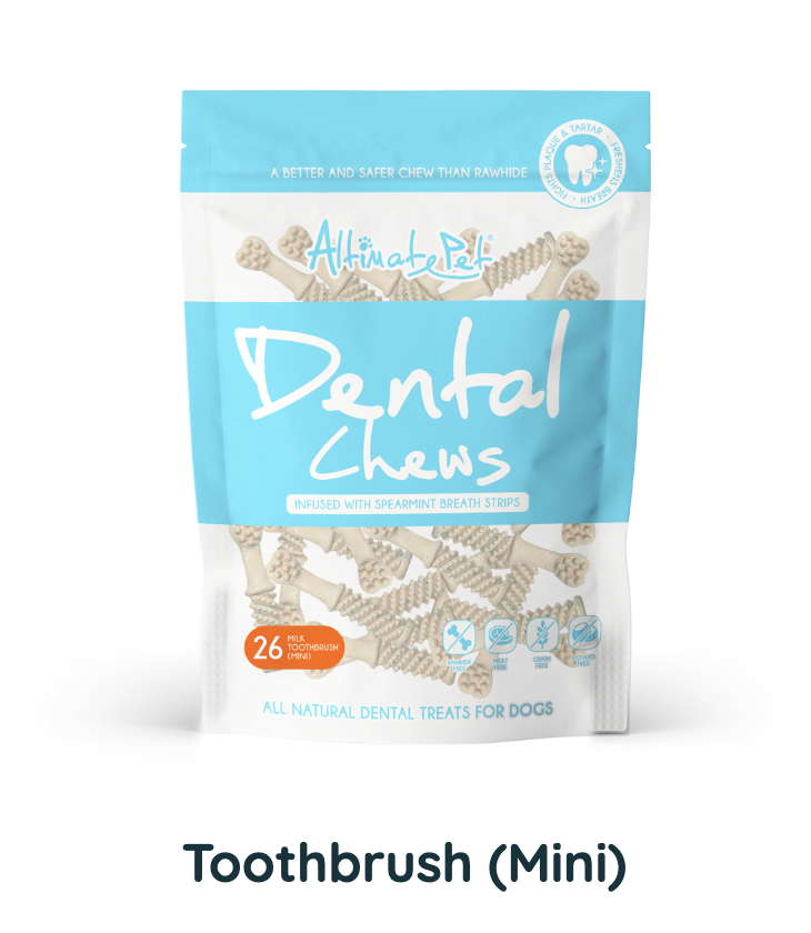 Bánh thưởng Altimate Pet Dental Chew cho chó gặm sạch răng vị sữa 150g