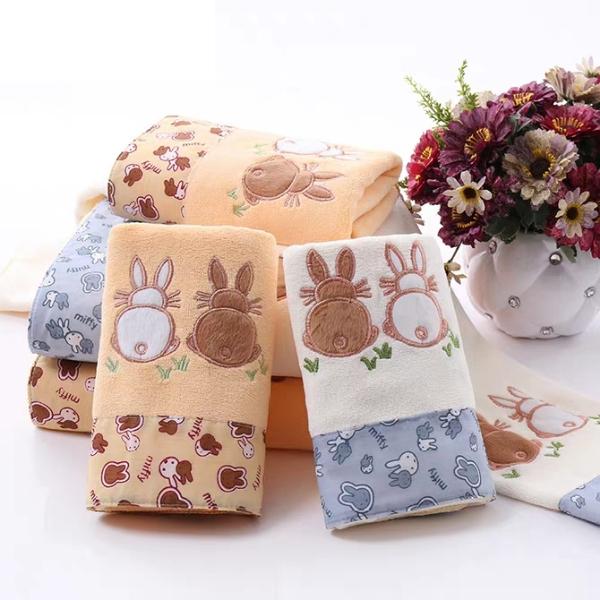 Khăn Mặt Cao Cấp Thỏ Miffy Kt 35x76cm