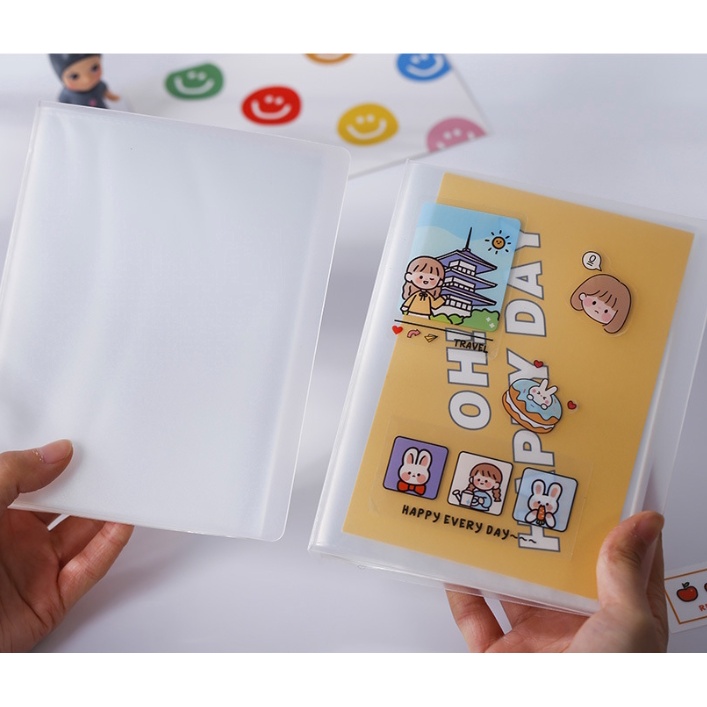 Sổ đựng sticker card album 80 trang size A6_