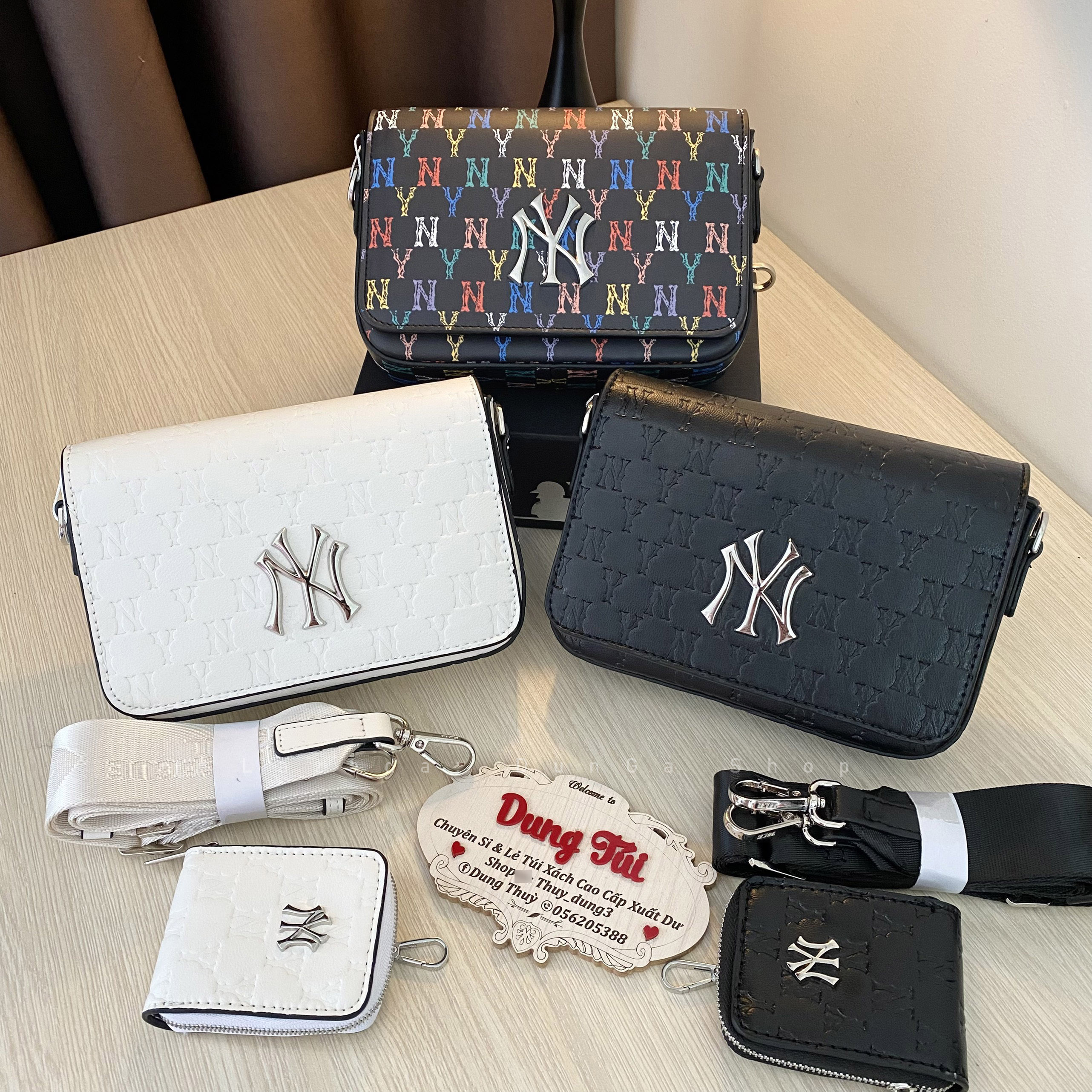 [Chuẩn hãng] Túi da Monogram dập vân chìm đeo chéo fullbox size 18 đủ màu