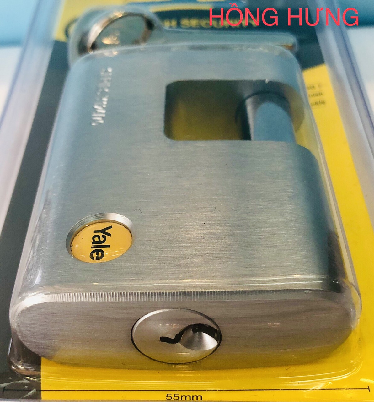 [HCM]KHÓA YALE CẦU NGANG Y124/70/115/1 BẤM