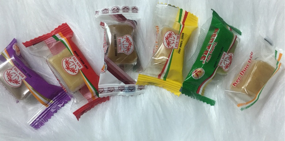 Kẹo Dừa Thập Cẩm Bến Tre mix 6 vị thơm ngon