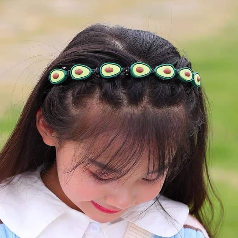 Bờm Kiêm Kẹp Tóc Trái Cây Siêu Cute(8 Kẹp) (giao ngẫu nhiên)