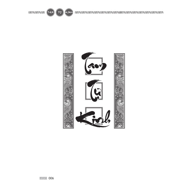 Sách - Tam Tự Kinh (Bìa Mềm)