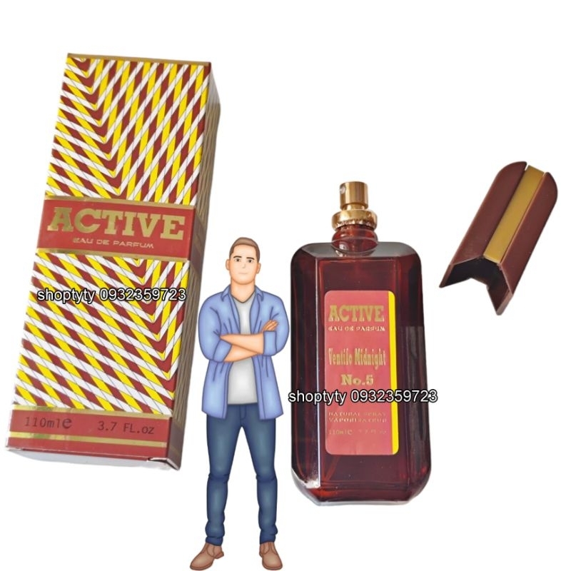 1 chai nước hoa active dành cho nam 110ml mùi hương lưu luyến khó rời xa