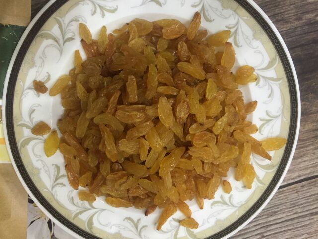 500G Nho khô vàng Ấn Độ looại 1(không đường)