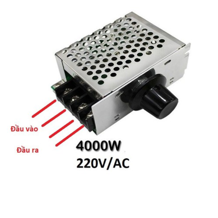 [HCM]DIMMER 4000W - ĐIỀU KHIỂN TỘC ĐỘ ĐỘNG CƠ 220VAC