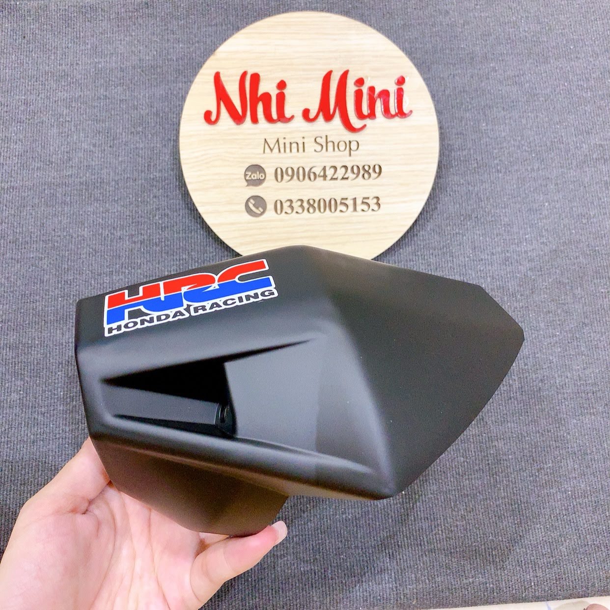CHỤP ĐÍCH PÔ WINNER V1 MŨ ĐEN NHÁM