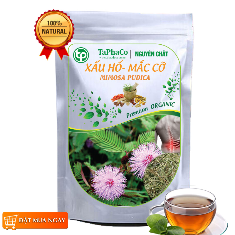 Cây mắc cỡ khô 1kg (thơm, sạch), Trà cây xấu hổ khô - Tấn Phát