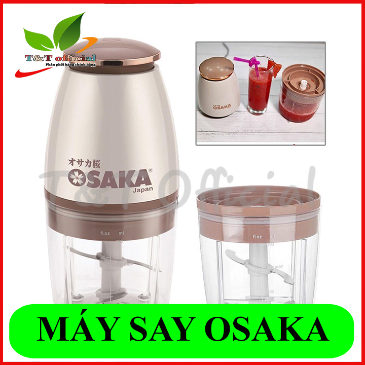 Máy Xay Đa Năng Osaka Nhật Bản, Máy Xay Sinh Tố Thông Minh, Máy Xay Hành Tỏi, Máy Xay Ép Hoa quả, Máy Xay Rau Thịt, Máy Xay Đá