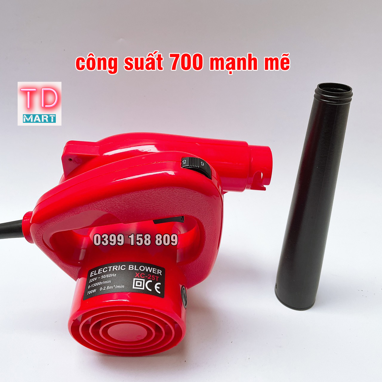 Máy Thổi Bụi 700W ETOP XC - 25T - 100% dây đồng, 6 Tốc Độ