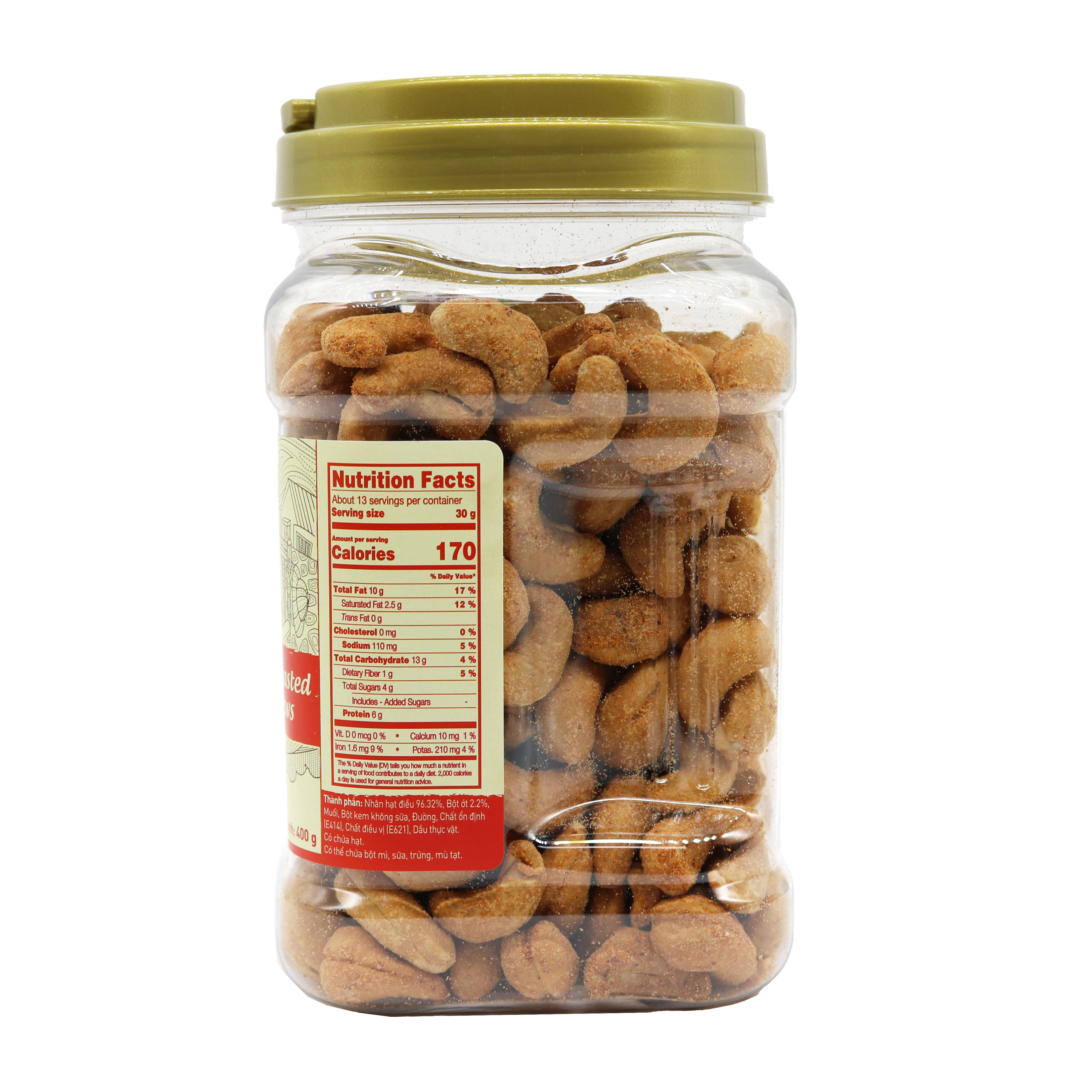 Hạt Điều Vị Ớt LAFOOCO 400g