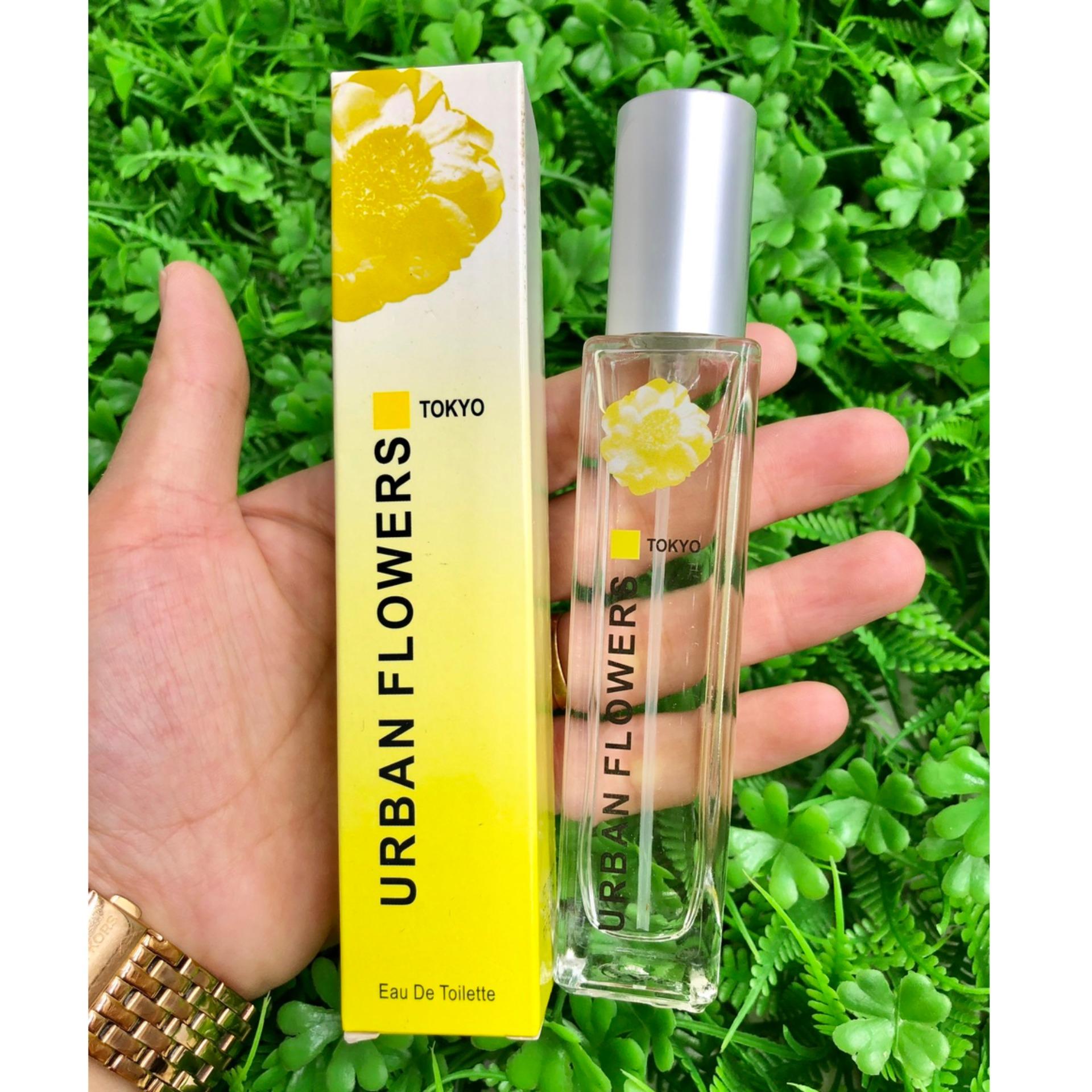 [30ml] Nước Hoa Nữ URBAN Flowers - TOKYO (Vàng)
