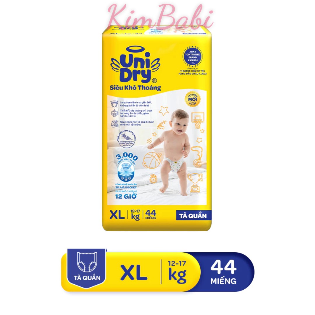 Tã Quần UniDry L54/XL48/XXL44