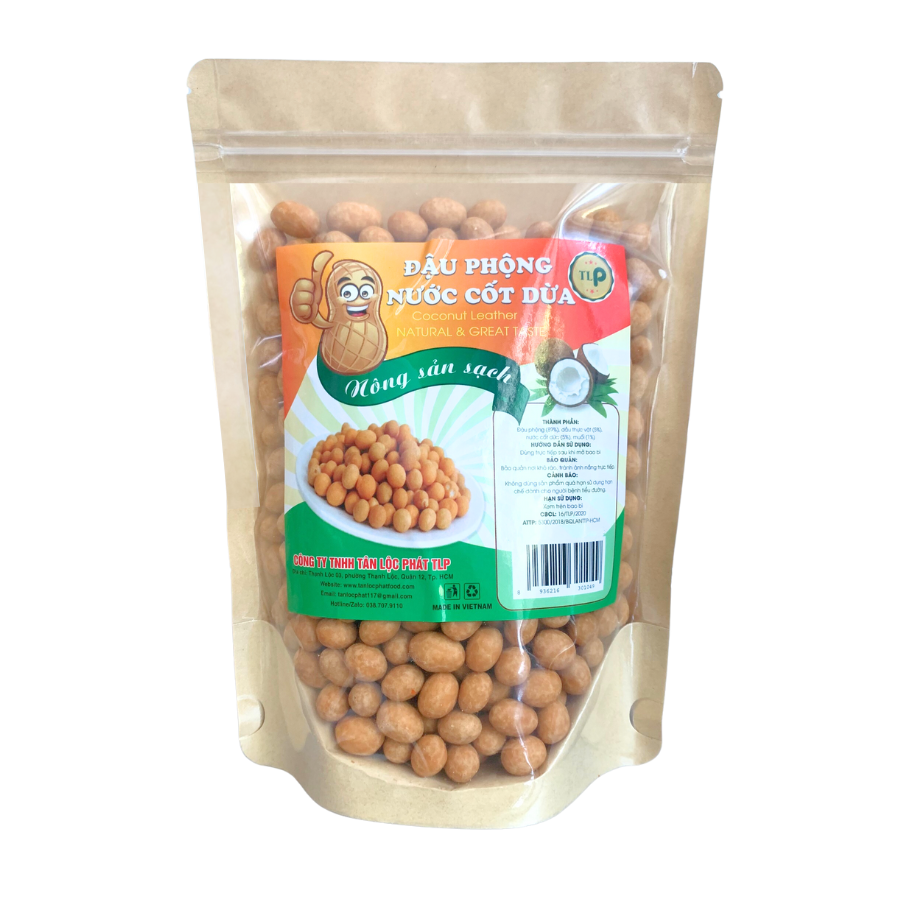 ĐẬU PHỘNG CỐT DỪA TÂN LỘC PHÁT ĐỒ ĂN VẶT YÊU THÍCH