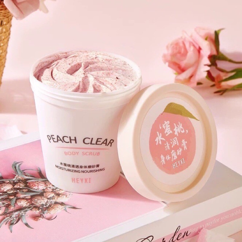 TẨY DA CHẾT BODY ĐÀO hũ 200ml
