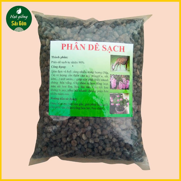 [HCM]1kg phân dê vi sinh cây siêu tốt