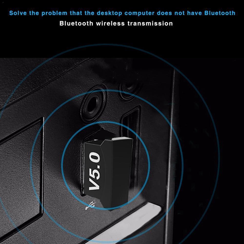 USB Bluetooth 5.0 cho PC -USB Bluetooth Máy tính kết nối 20m V5.0